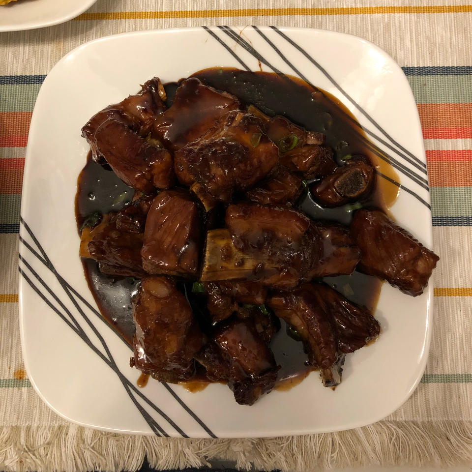 糖醋排骨/糖醋小排（不放油）（12345口诀做出正宗上海本帮）