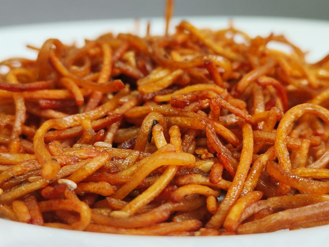 自制无添加干脆面的做法