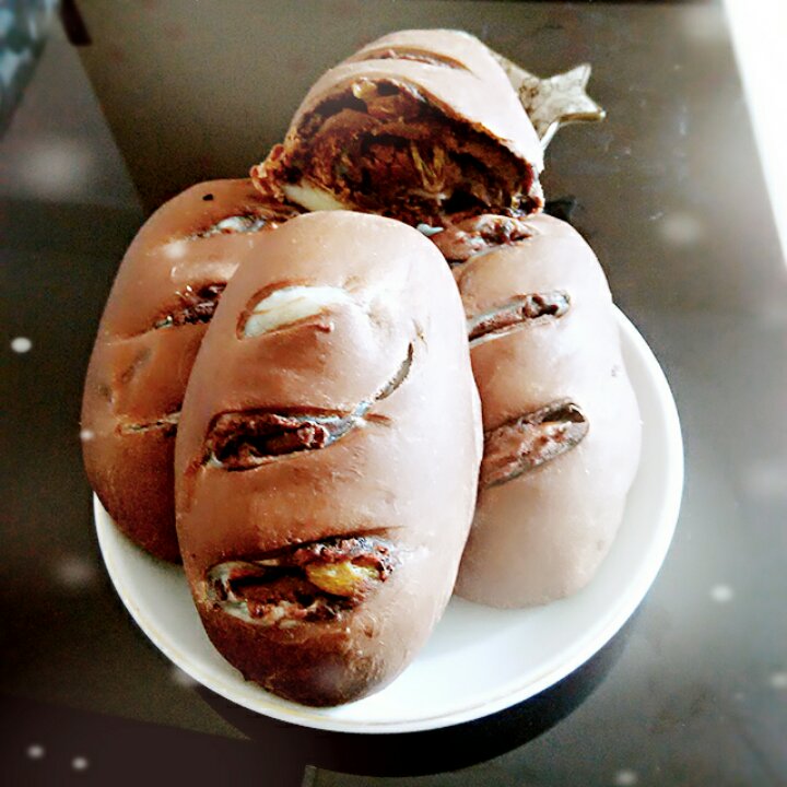 麻薯夹心可可（抹茶）软欧