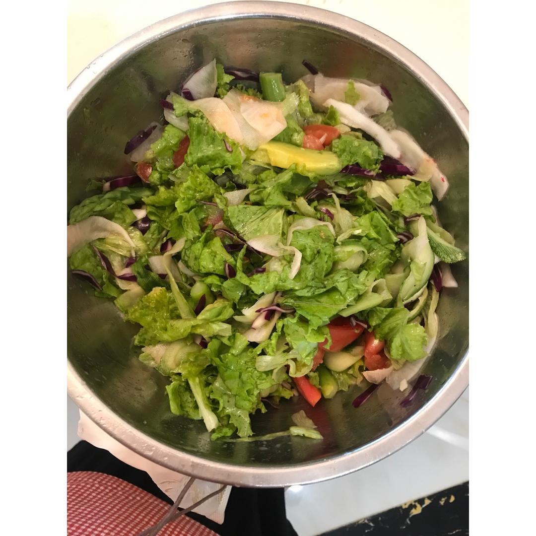油醋蔬菜沙拉 Salad 'Basic'