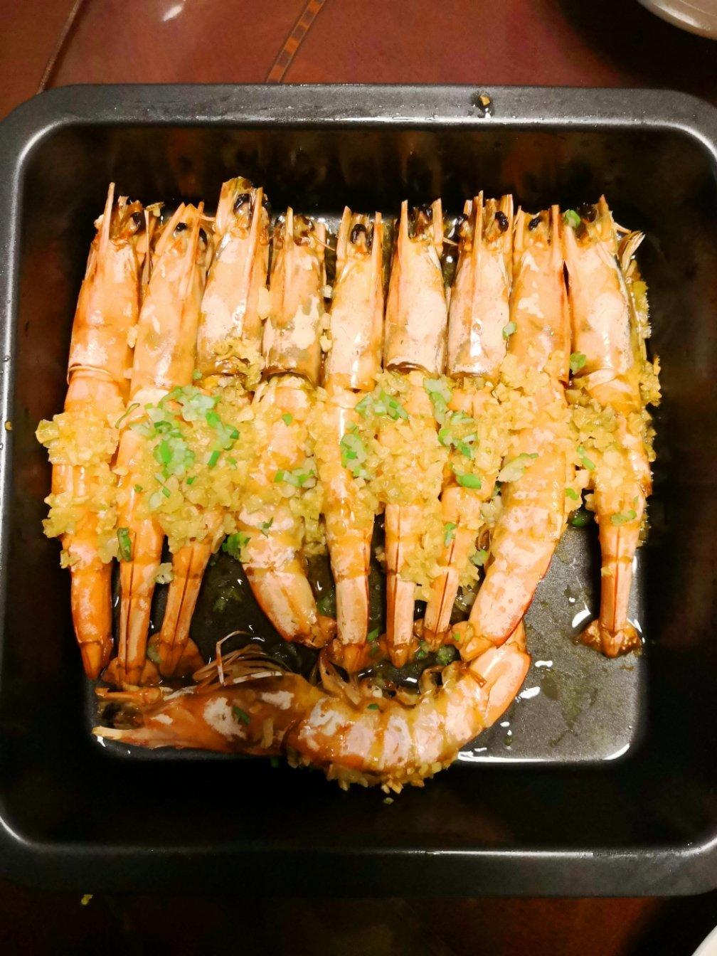蒜蓉烤大虾