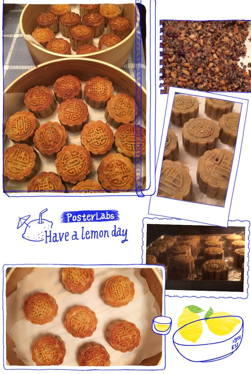 广式五仁月饼蜂蜜版（不用转化糖浆）