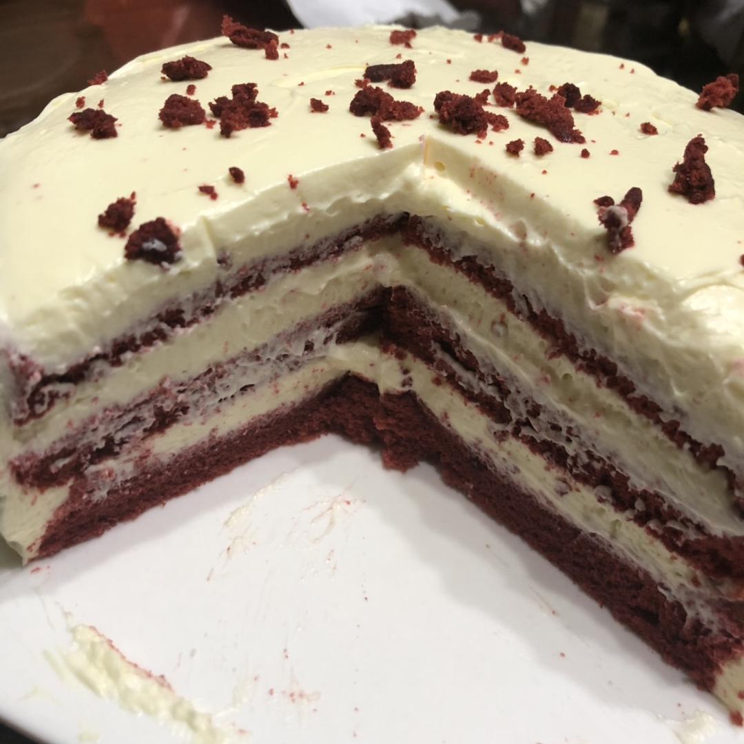 红丝绒戚风～红丝绒溶液版