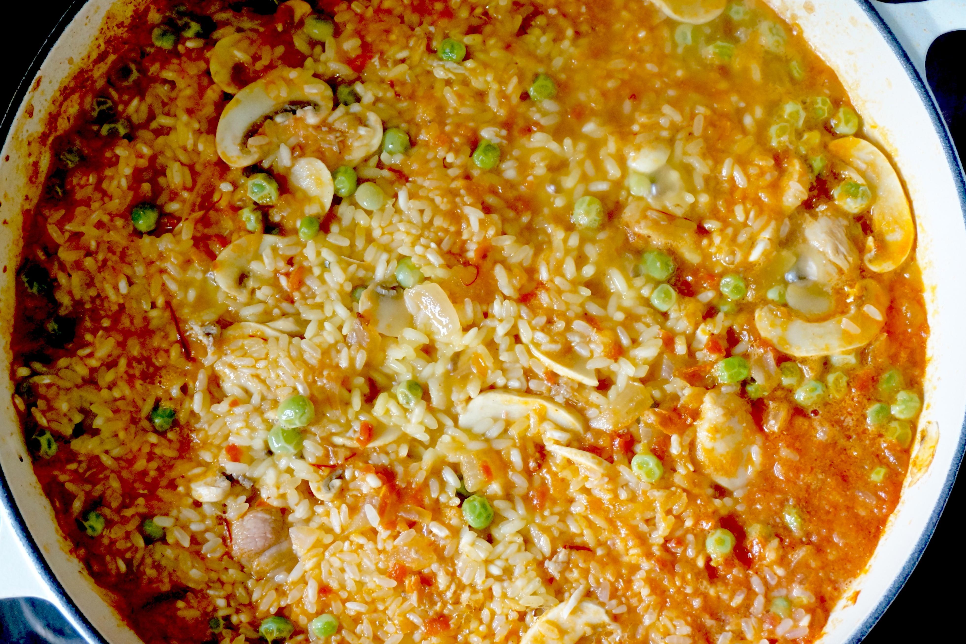 Paella，西班牙平锅饭的做法 步骤6