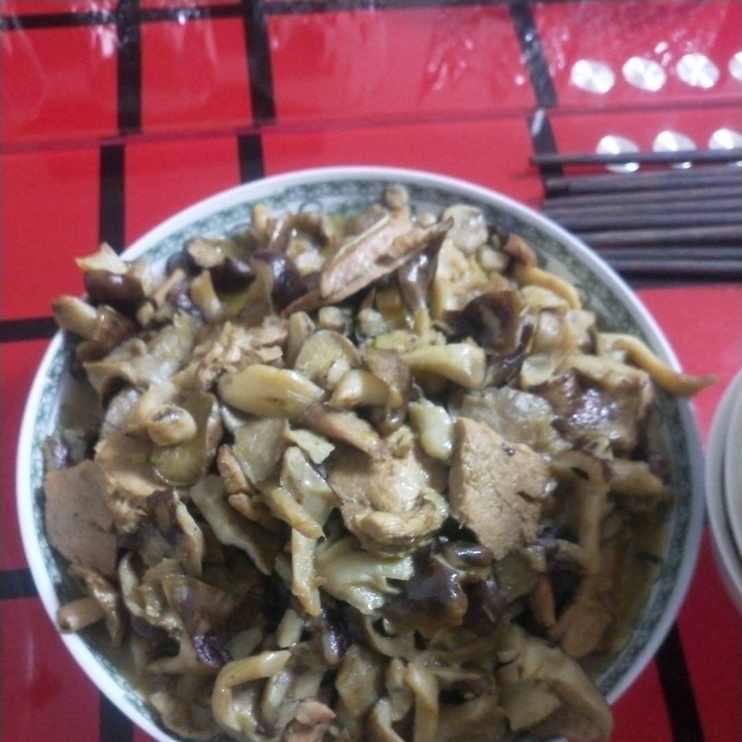 蘑菇炒肉