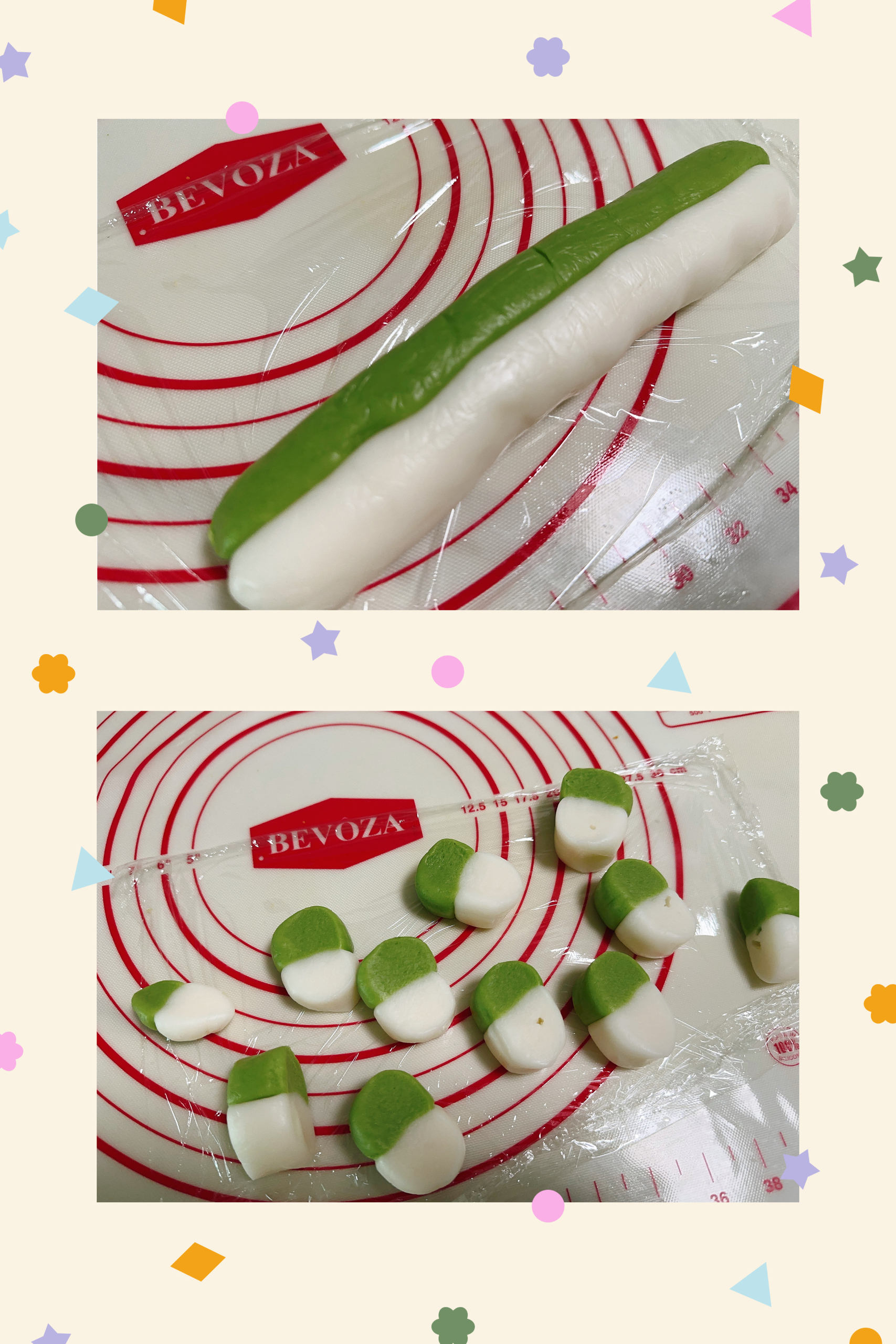绿豆蓉冰皮月饼