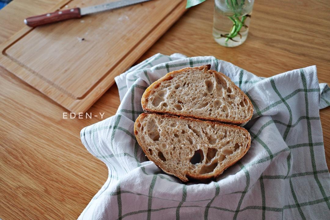 视频教程 天然酵种欧包 基础配方＆制作流程