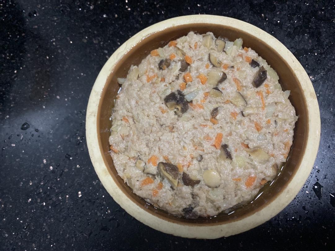 香菇蒸肉饼