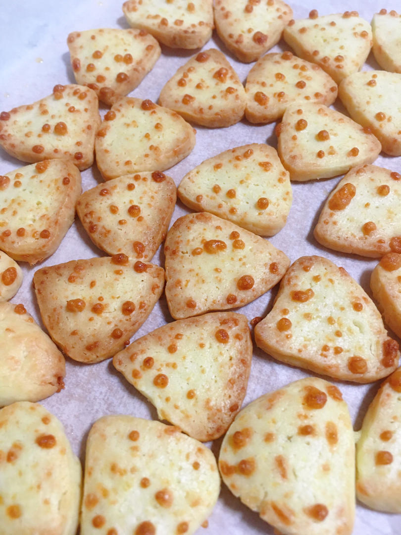 免打发❗️零失败❗️黄金芝士咸味饼干❗️