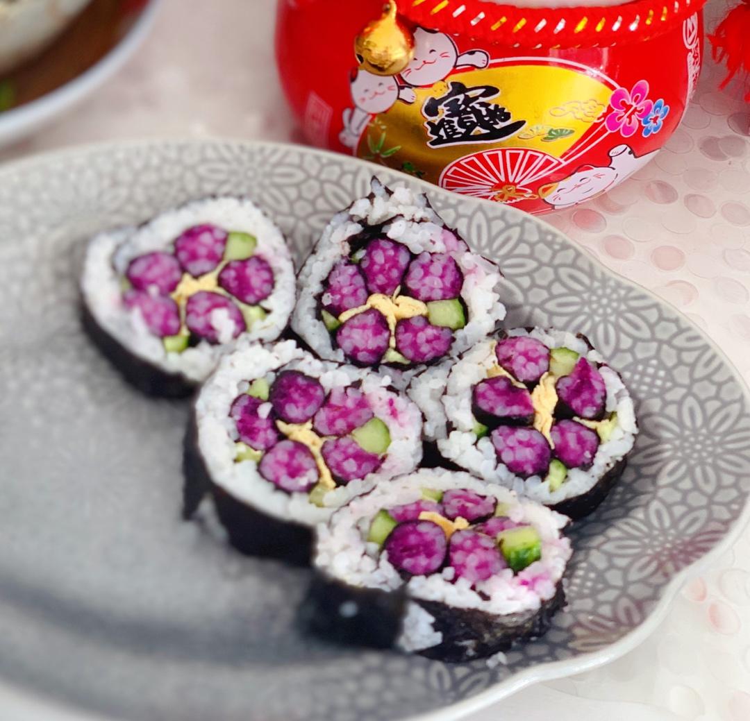 花样寿司之一（花朵）