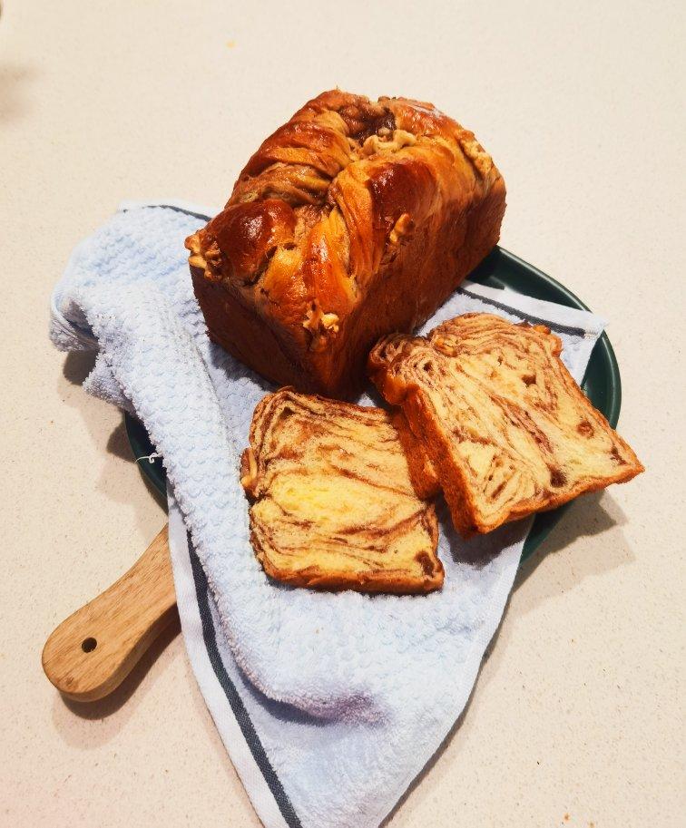 单店一天卖150+条的枫糖核桃吐司~