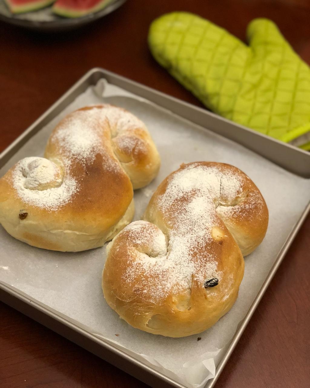 面包店里的常客——蔓越莓奶酪软欧