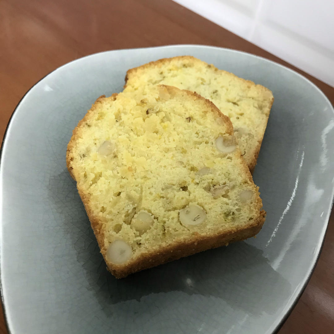 【鸡头米磅蛋糕】软糯绵密，属于儿童节的甜蜜惊喜