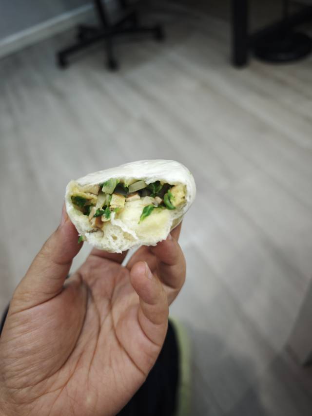 秒杀绿杨邨的香菇菜包