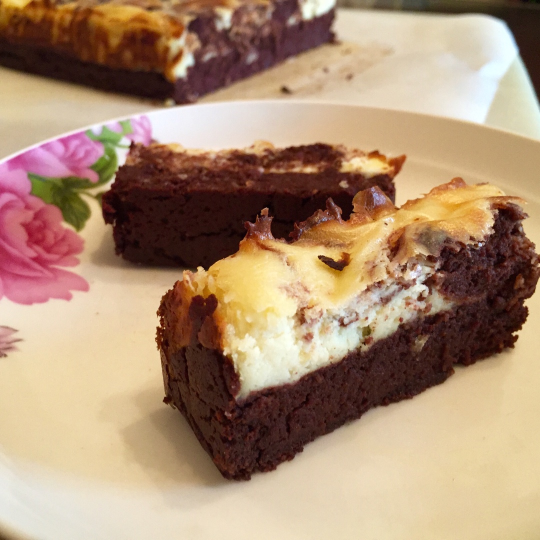 芝士布朗尼蛋糕 Cream Cheese Brownie