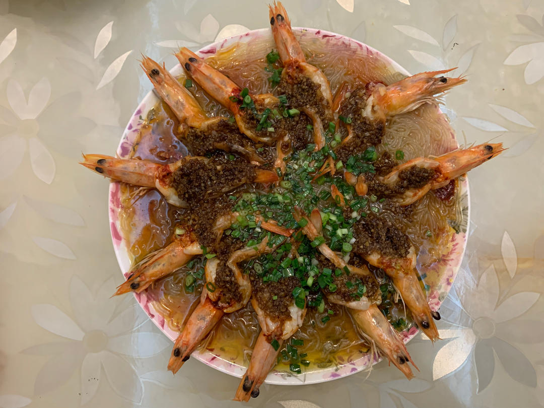 蒜蓉粉丝蒸虾