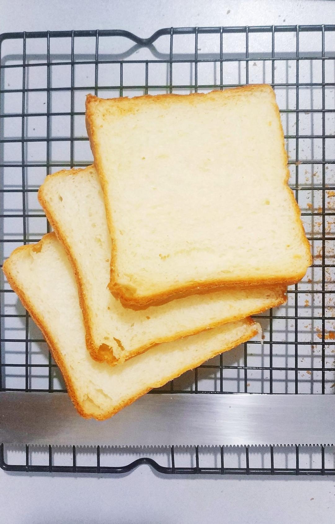 教科书级：专业平顶白吐司