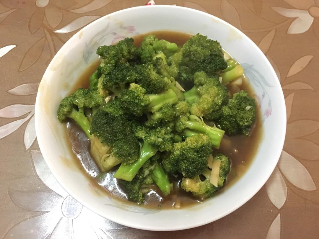 蚝油蒜蓉西兰花