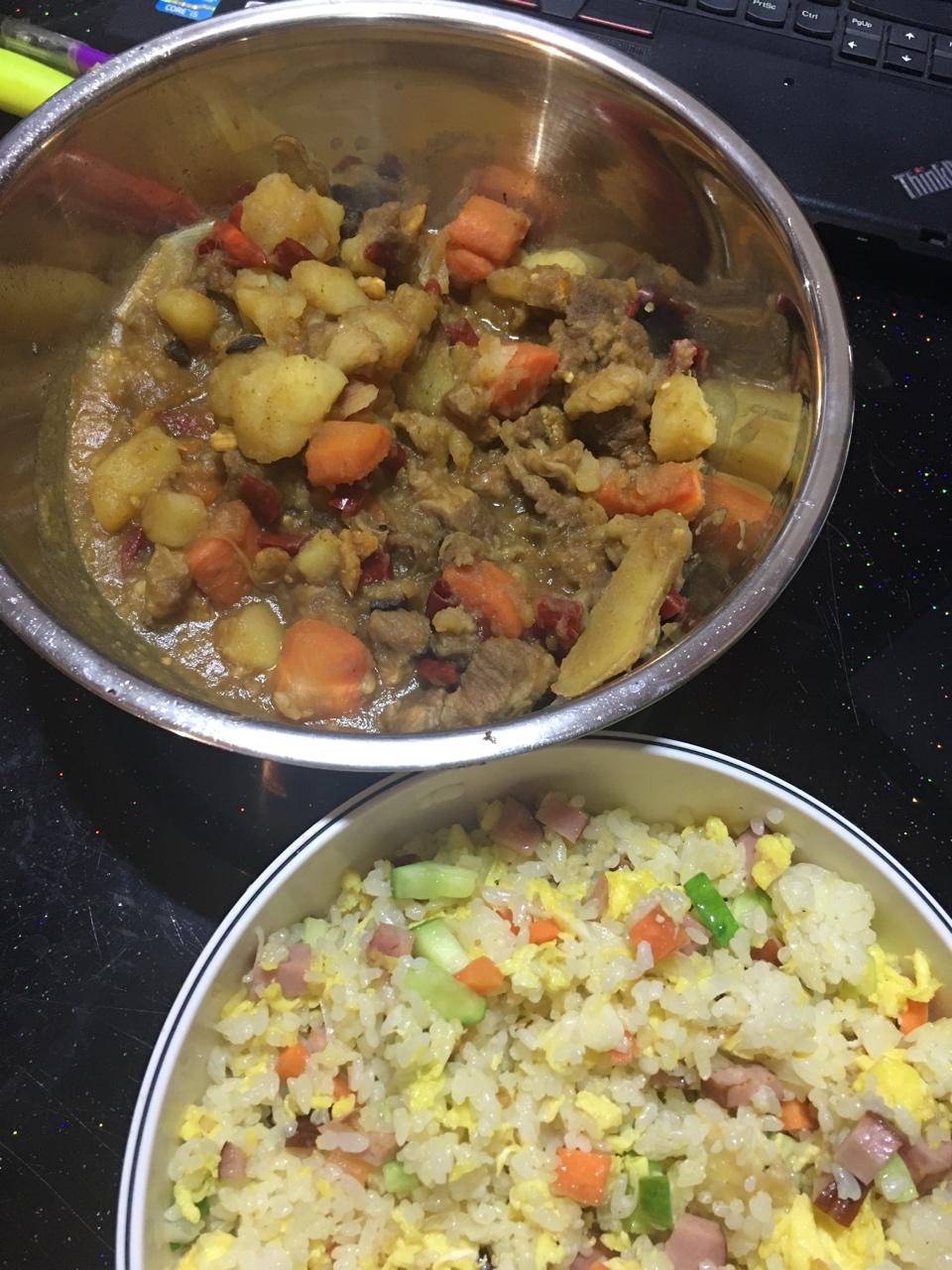 土豆炖牛肉