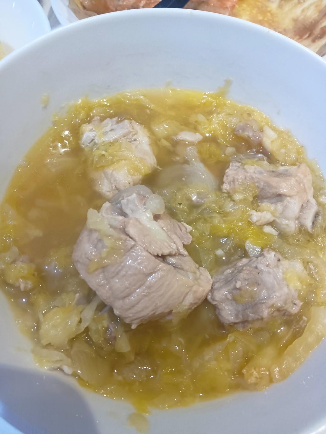 酸菜炖排骨（电压力锅）