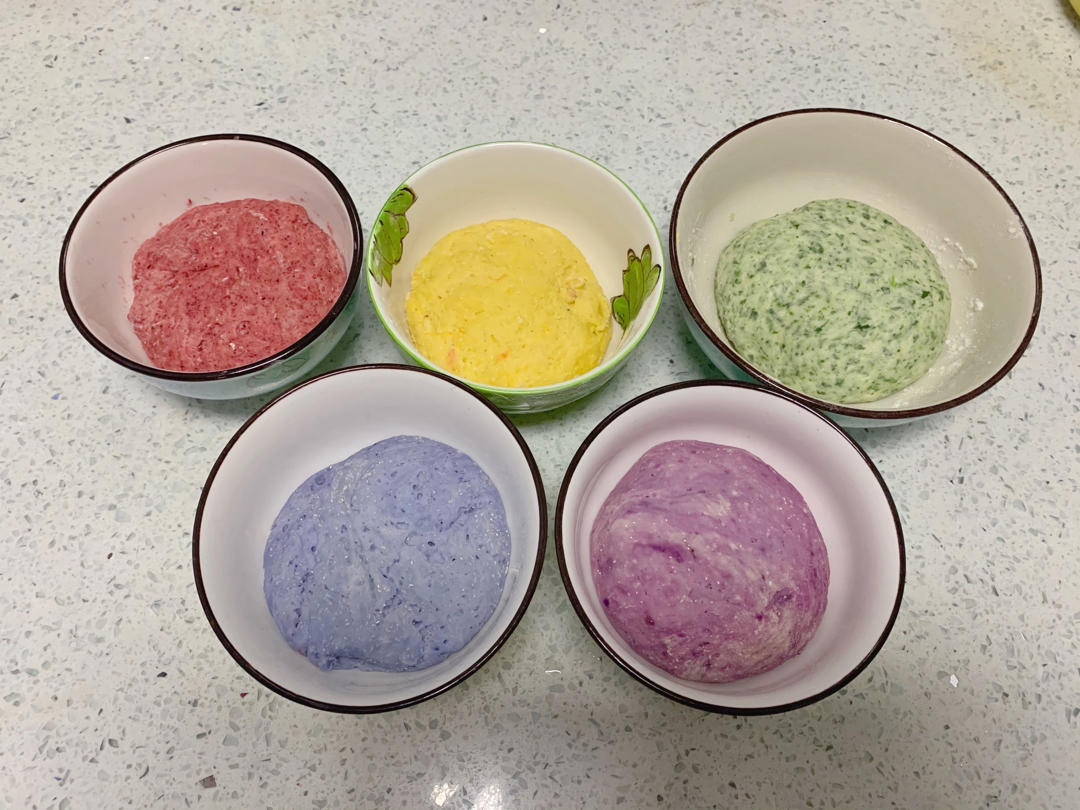 彩虹🌈馒头 超级绚丽