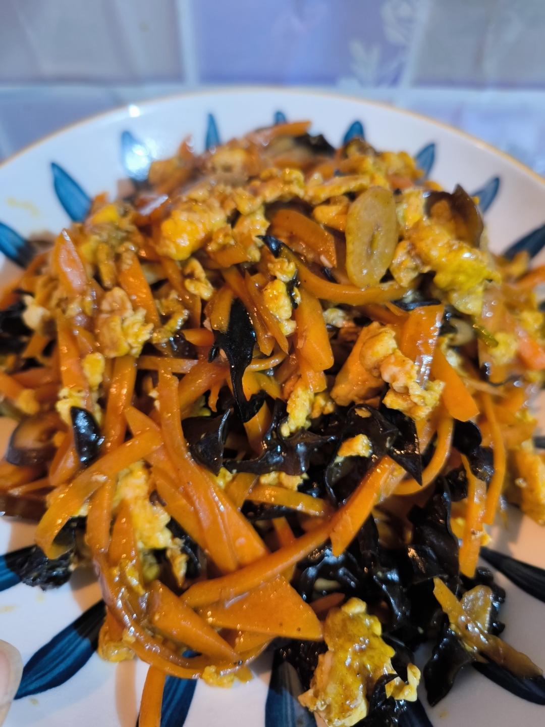 下饭菜鱼香鸡蛋