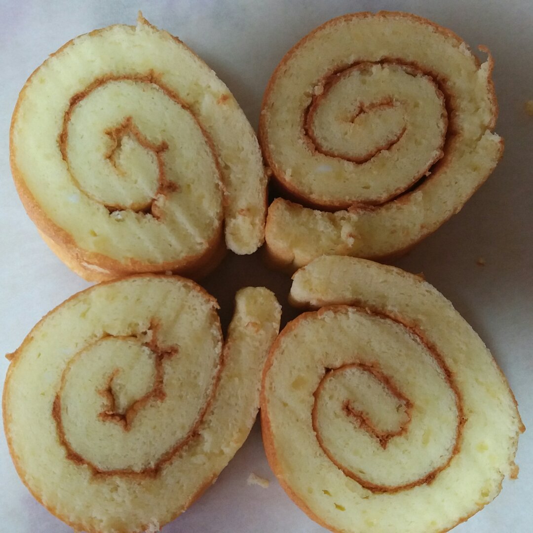 原味蛋糕卷