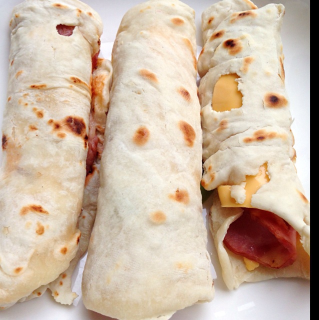 竣翅飞扬做的早餐卷饼