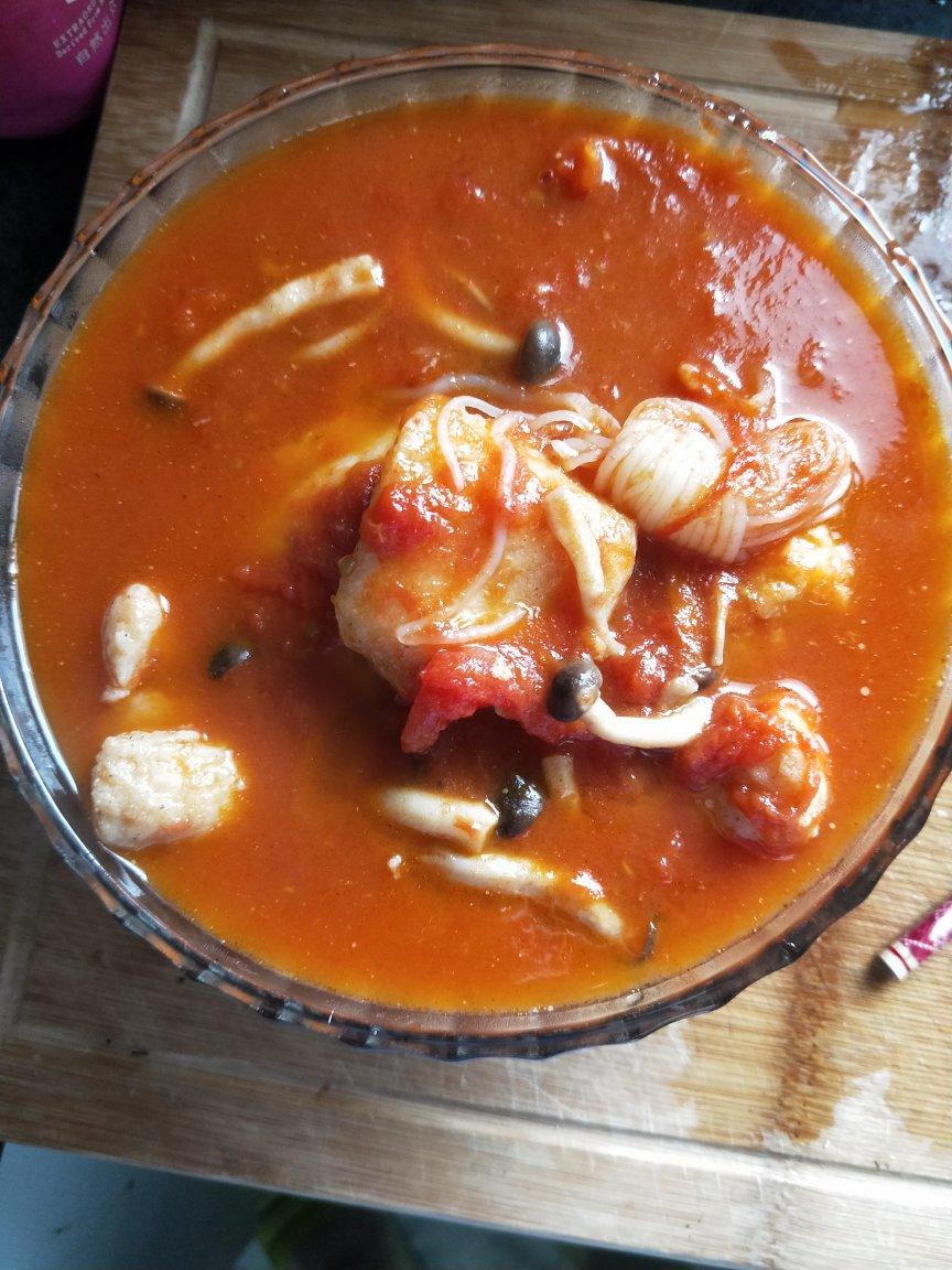 低脂食谱🌟番茄龙利鱼汤🌟低热量高蛋白