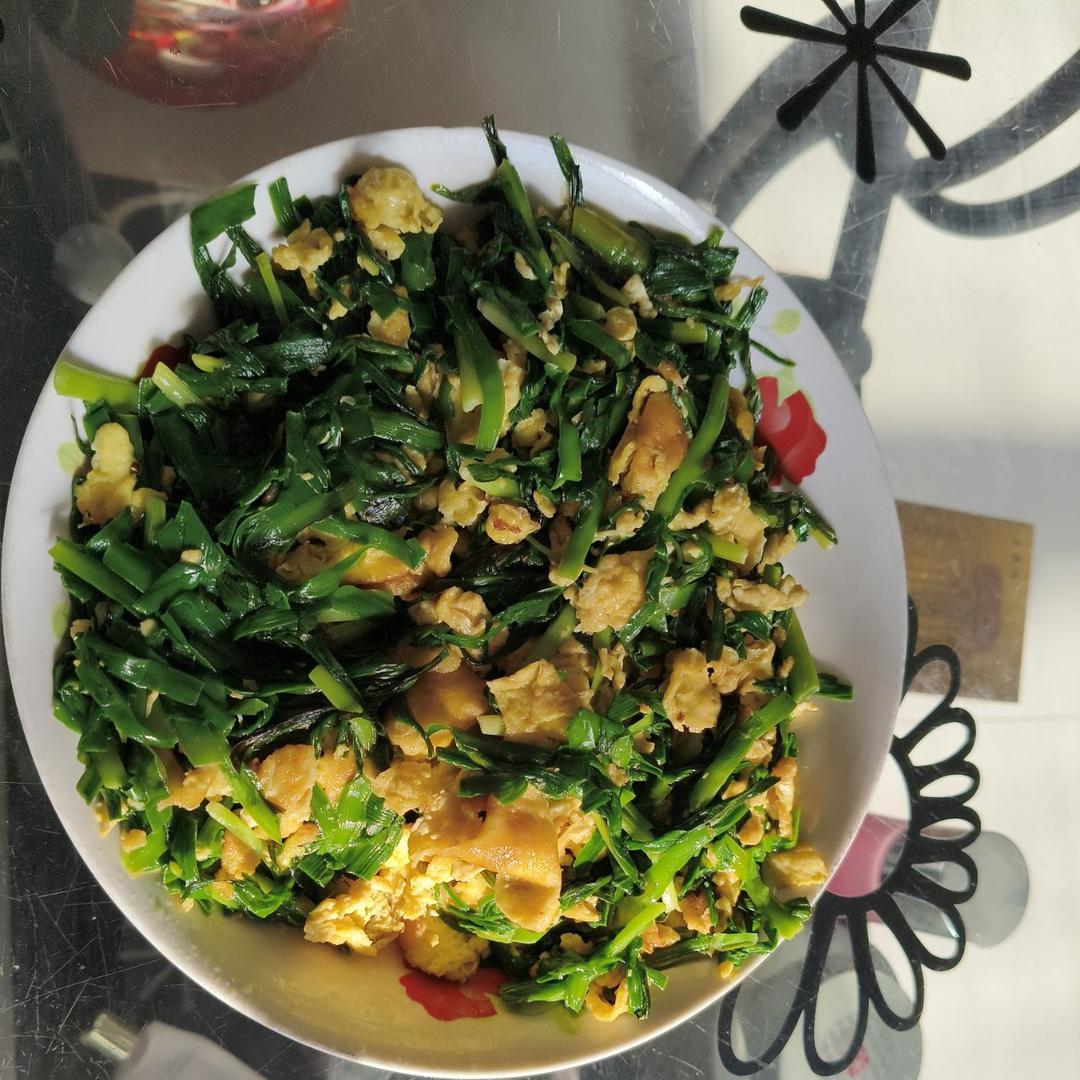 韭菜炒鸡蛋/春天的味道