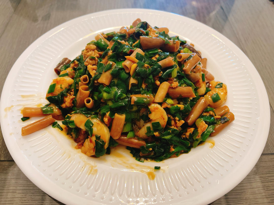 超级鲜美的海肠捞饭