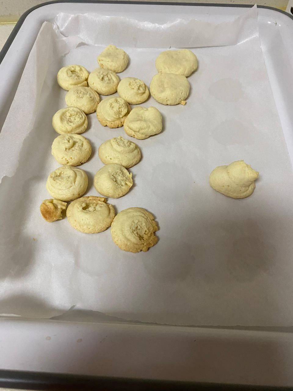 零失败花纹超级立体的黄油曲奇