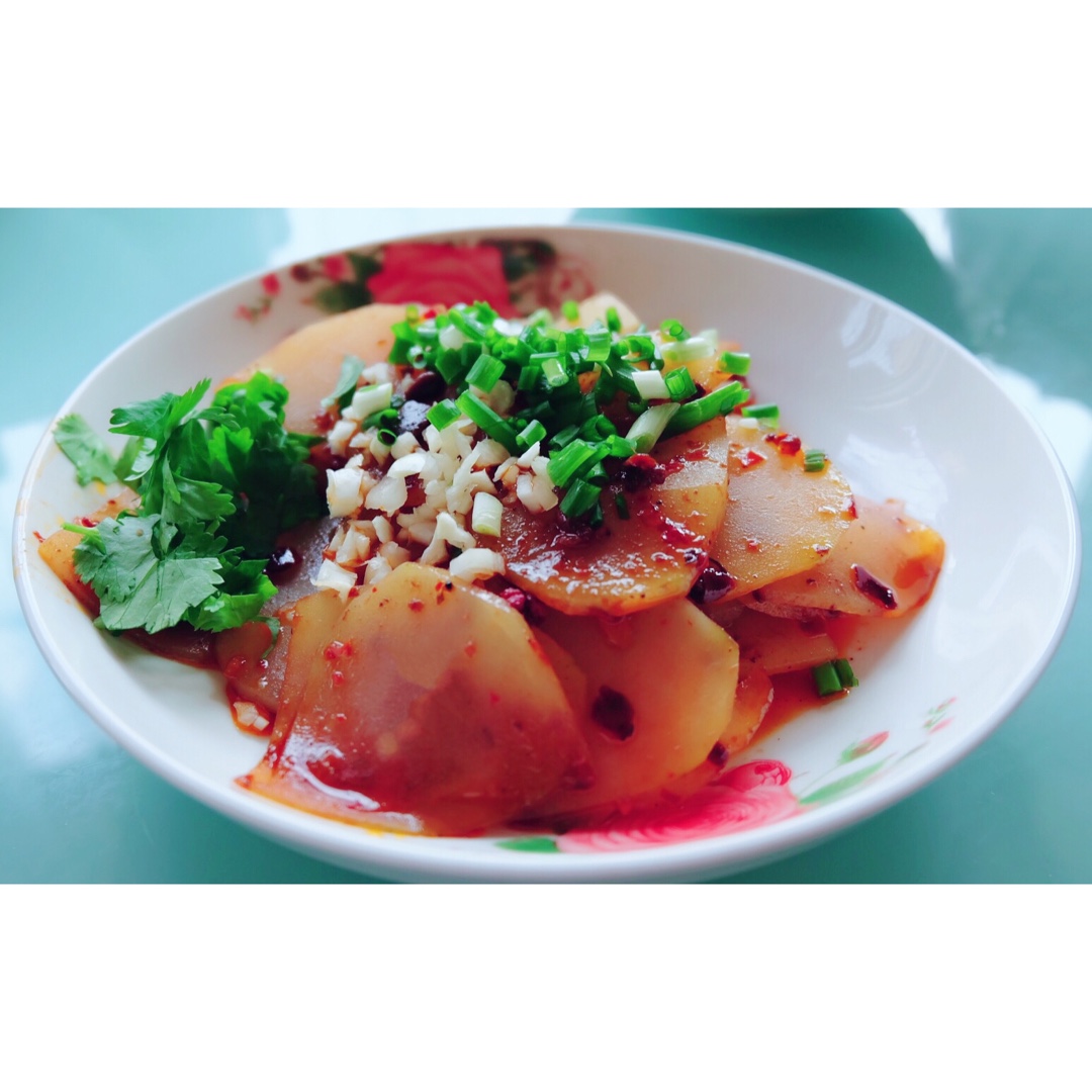 凉拌土豆片
