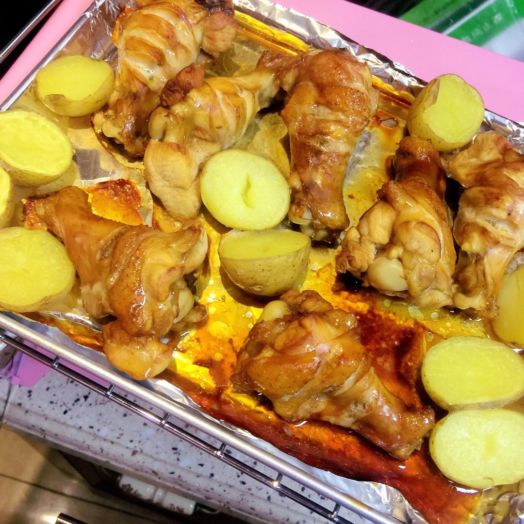 蜜汁烤鸡腿