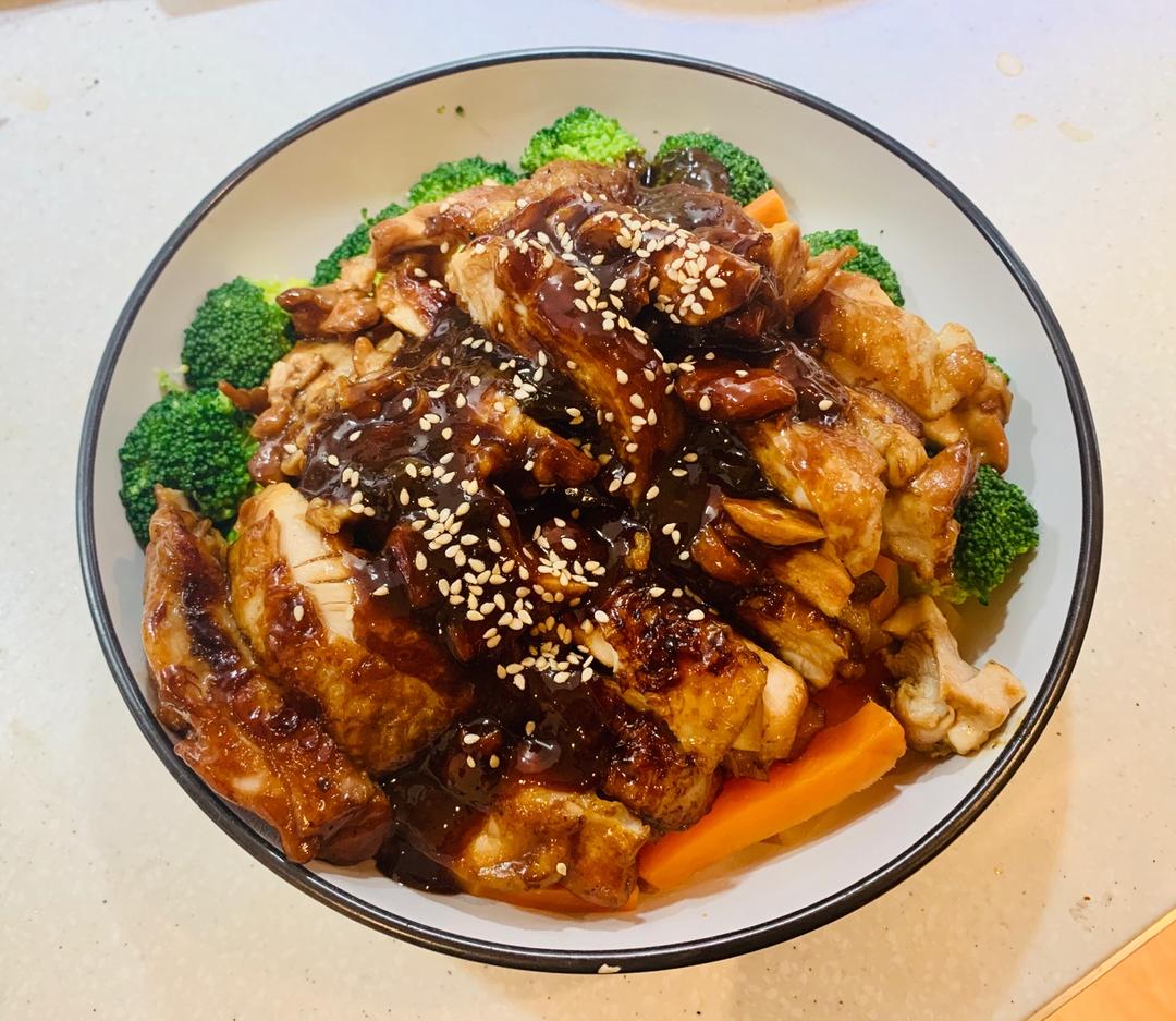 照烧鸡腿饭