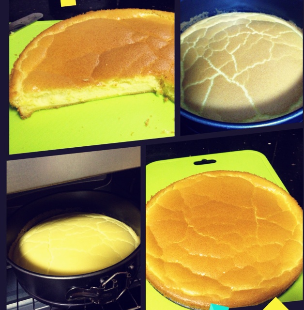 6寸原味戚风蛋糕