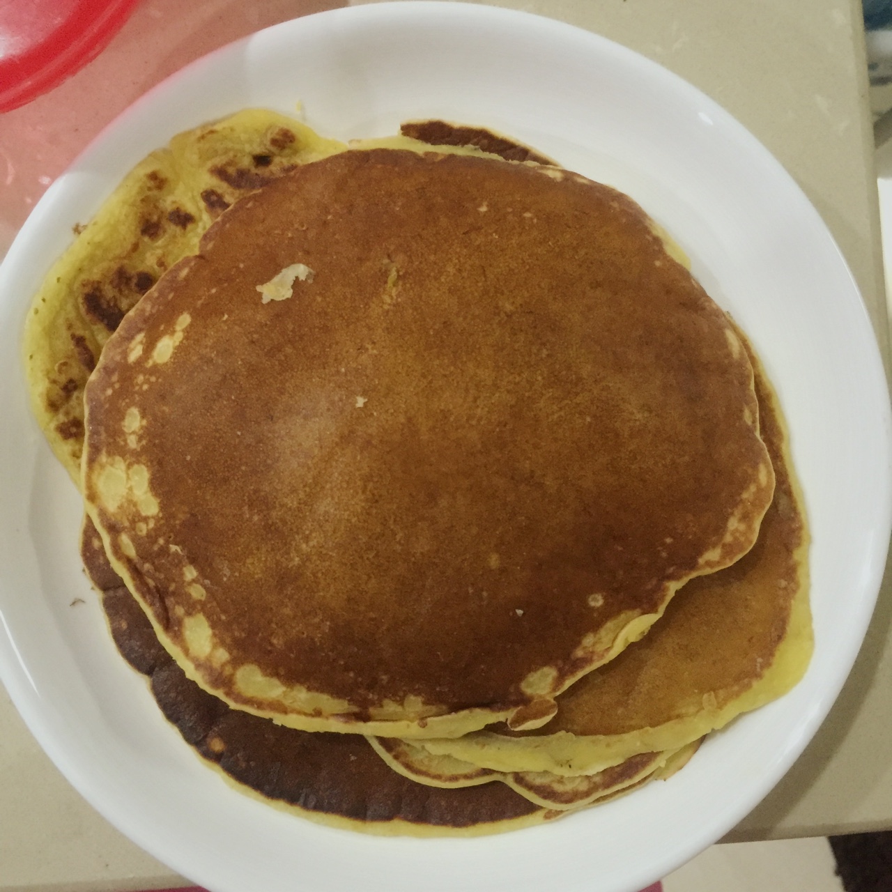 全麦香蕉奶香松饼（少油低糖）