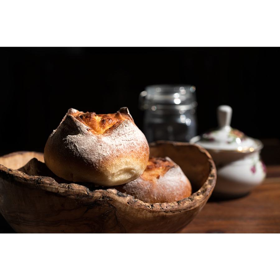 全麦芝士熔岩面包