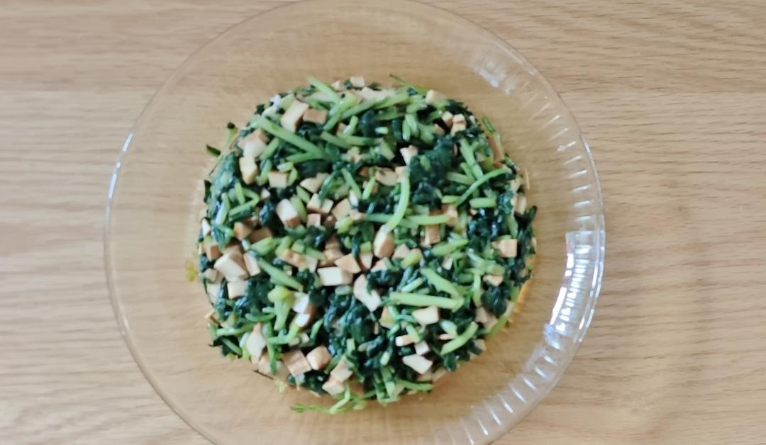 凉拌香干马兰头