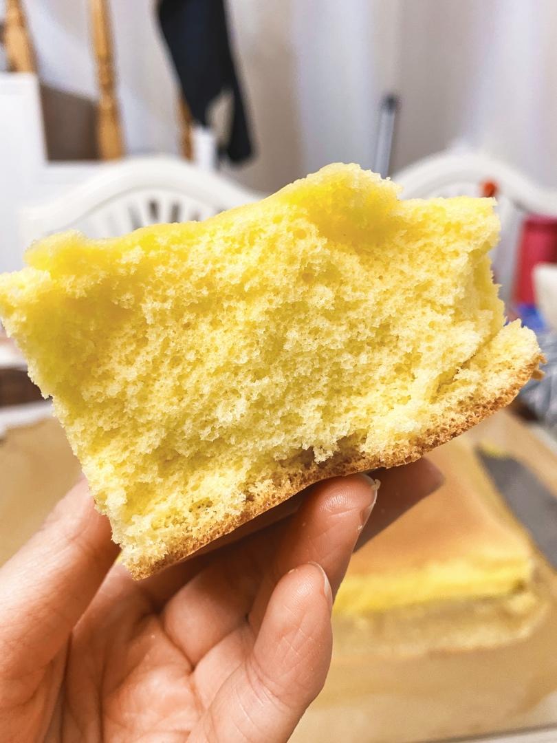 古早味蛋糕......烫面水浴法（28*28）