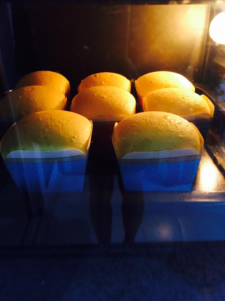 北海道戚风杯子蛋糕