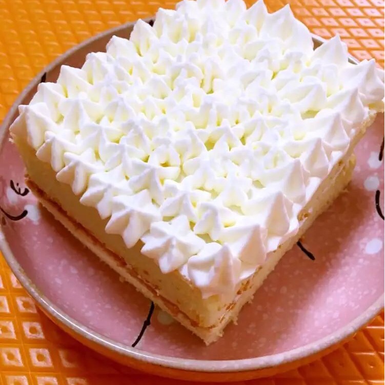 简单易做，八寸方形酸奶蛋糕