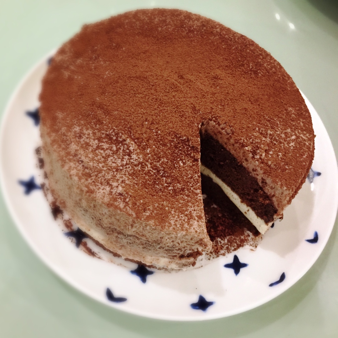 抹茶双享慕斯