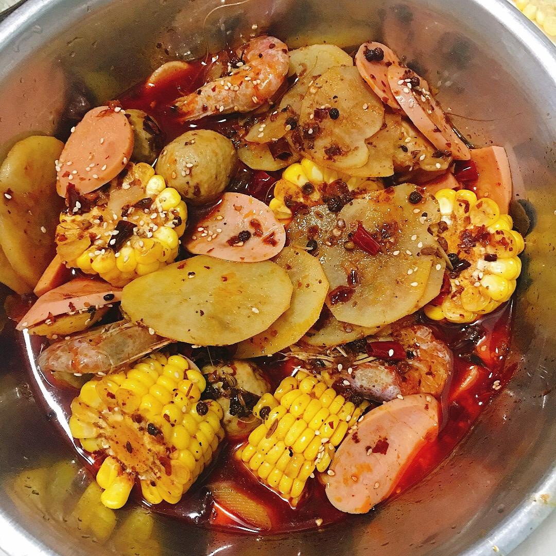 香辣冒菜家常做法【麻辣空间冒菜底料版】