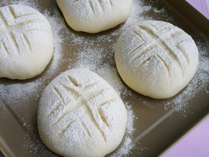 纯奶手撕吐司的做法 步骤1