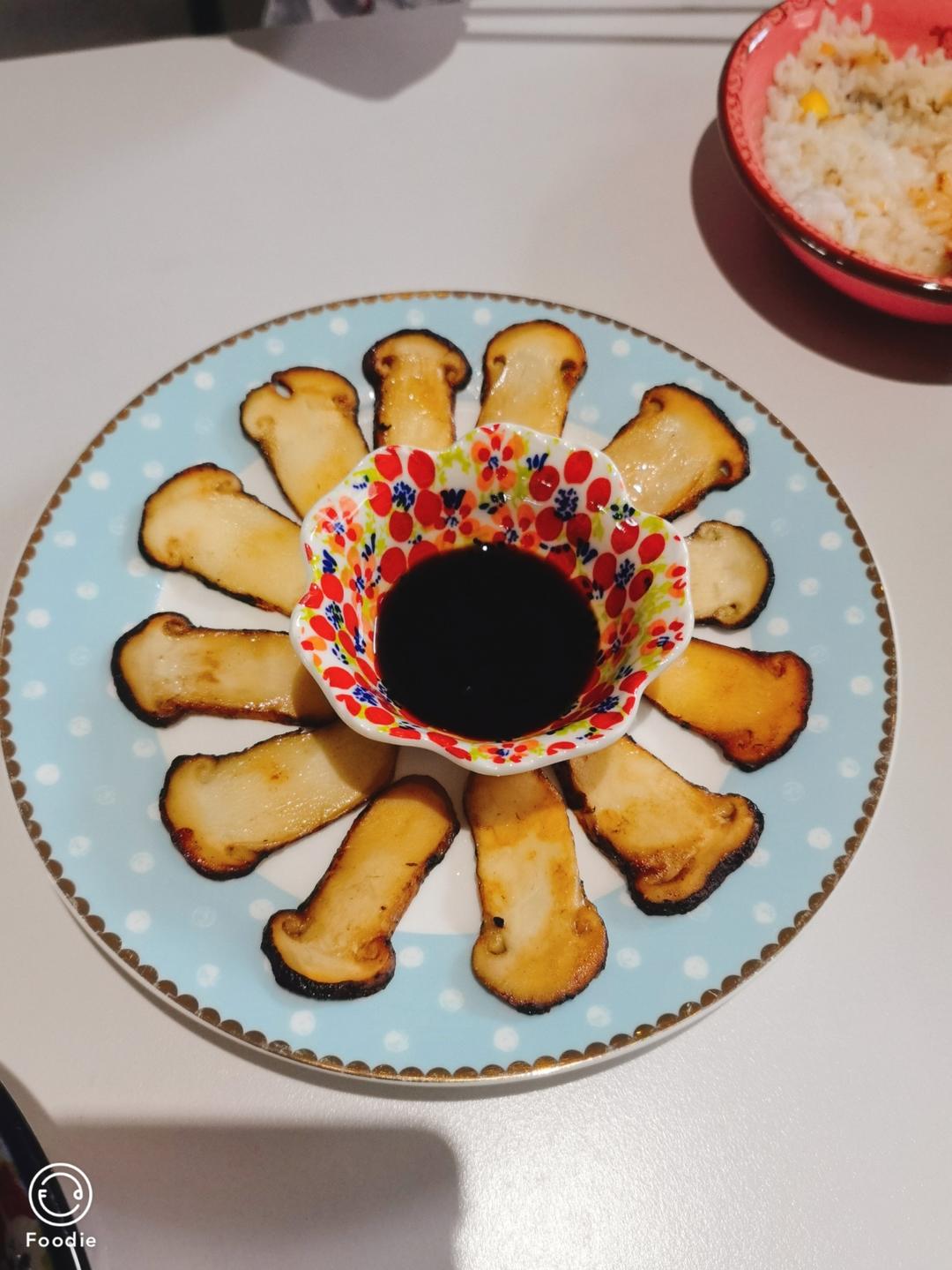 黄油煎超大野生松茸