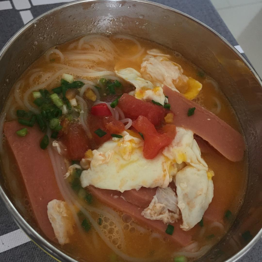 鸡蛋汤面条