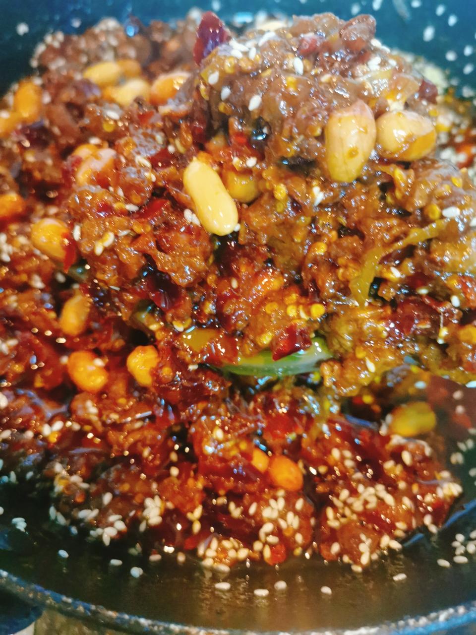 香辣牛肉酱的做法