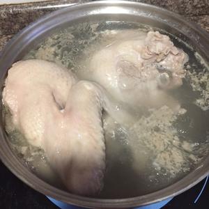 四物番鸭汤&手撕鸭肉的做法 步骤4