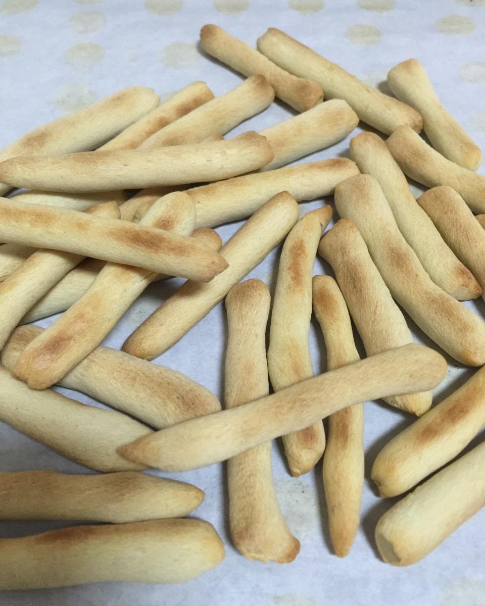 无油无糖宝宝磨牙棒饼干(硬性饼干)